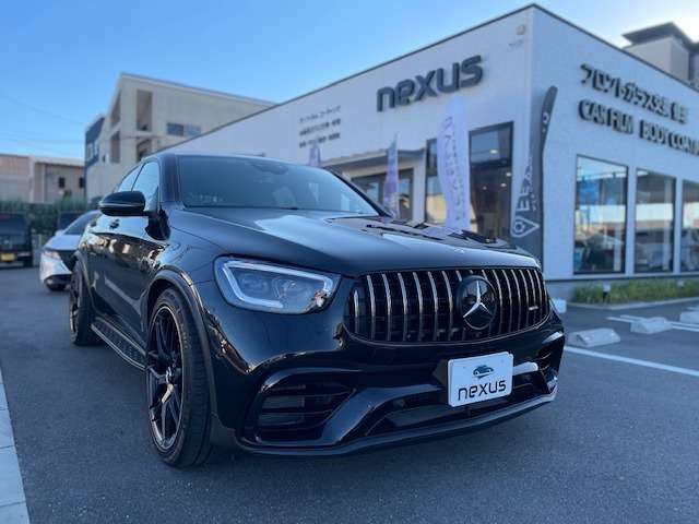 岡山市のお客様にコーティング(ヒールプラス) Benz GLC63 (新古車)
