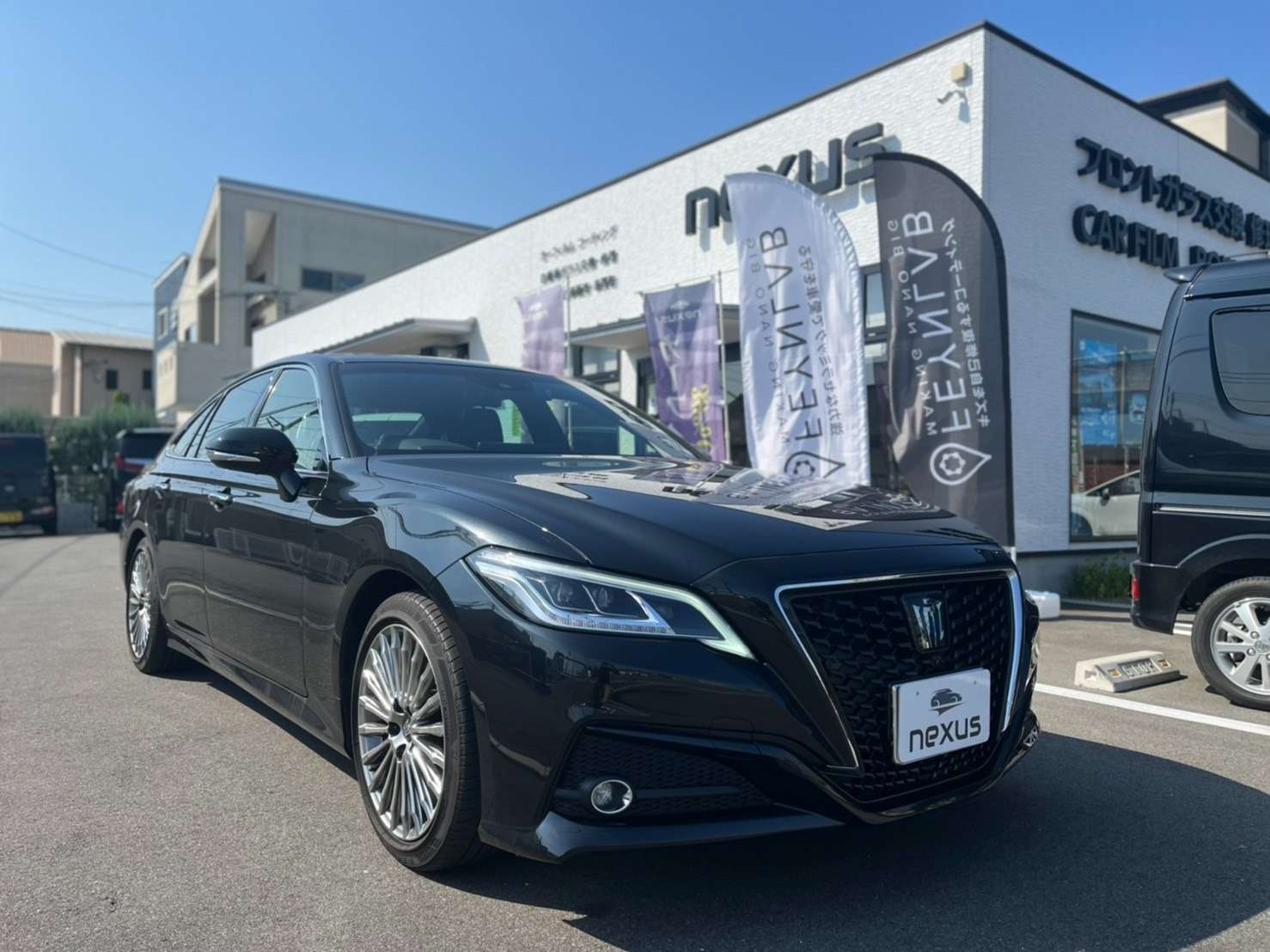 岡山市のお客様にカーフィルム(スモークフィルム) クラウン 10/1