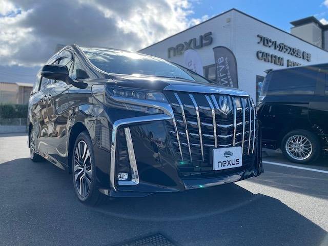 岡山市のお客様にカーフィルム 新車 アルファード