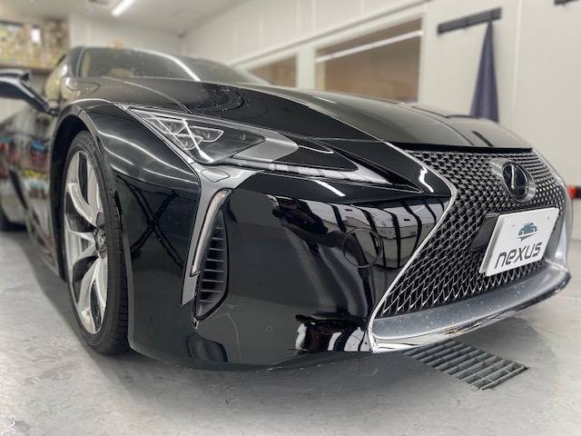 岡山市のお客様にカーフィルム(スモークフィルム) LEXUS LC500 11/13