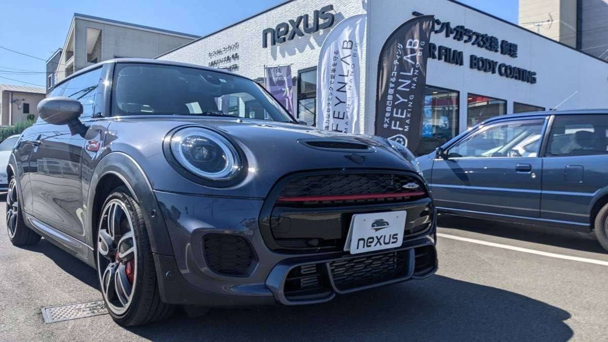 倉敷市のお客様にカーフィルム(スモークフィルム) MINI 10/13