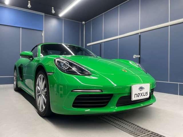 岡山市のお客様にコーティング(セラミックウルトラ) ボクスター718