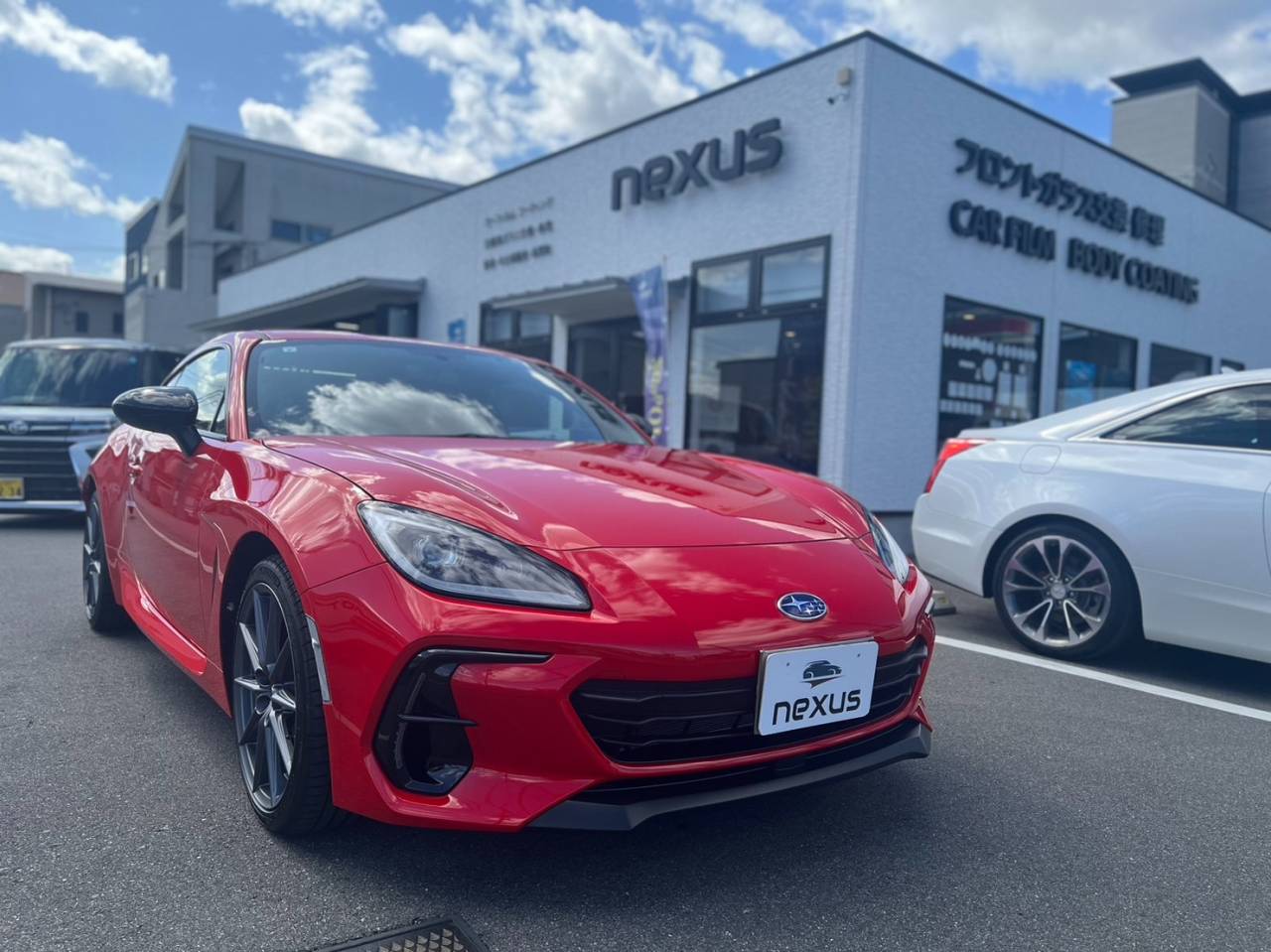 岡山市のお客様にコーティング(ハイブリッド) BRZ 2023/10/6