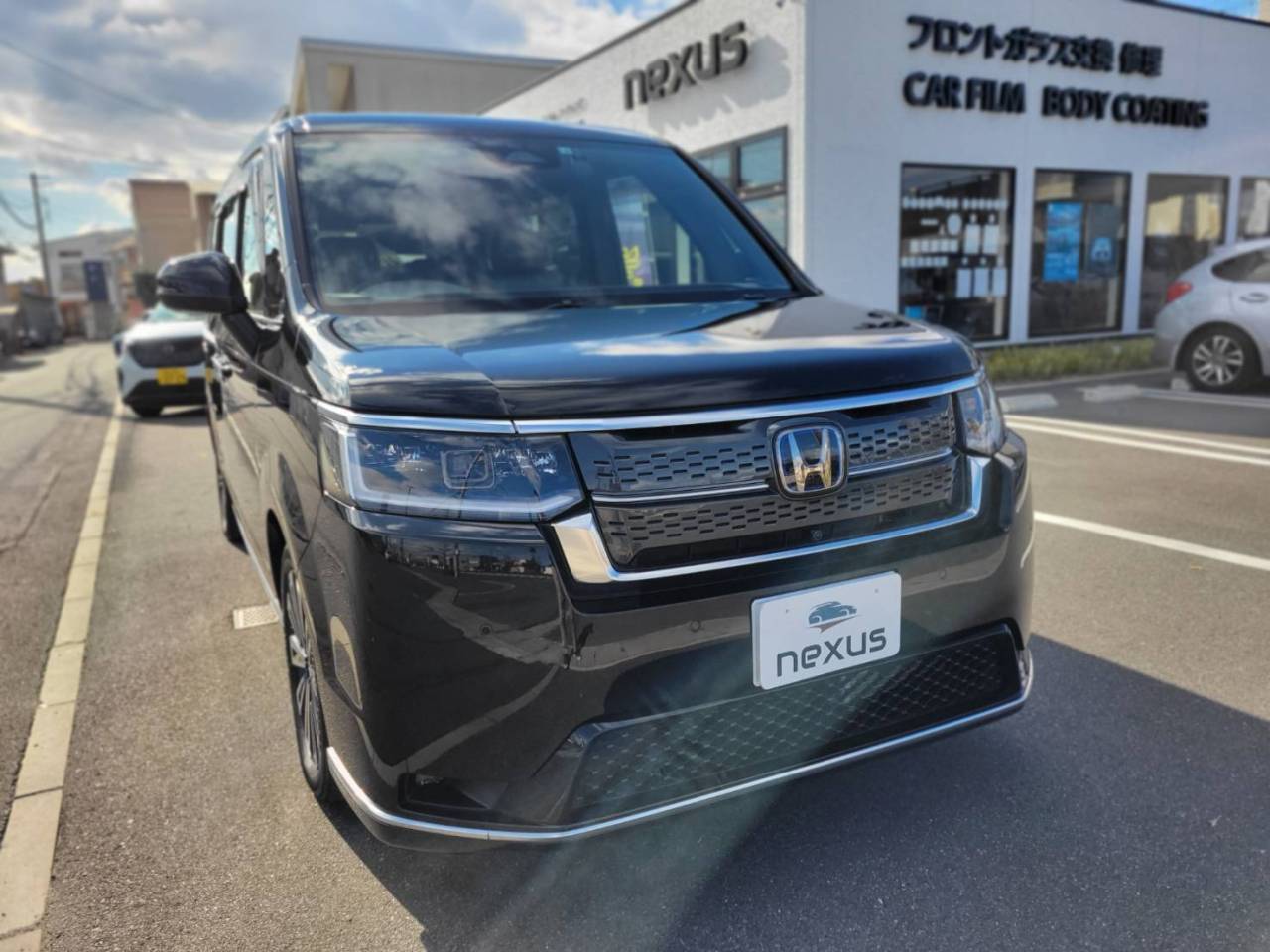 倉敷市のお客様にコーティング(セラミックウルトラ) 新車ステップワゴン 2023/12/1