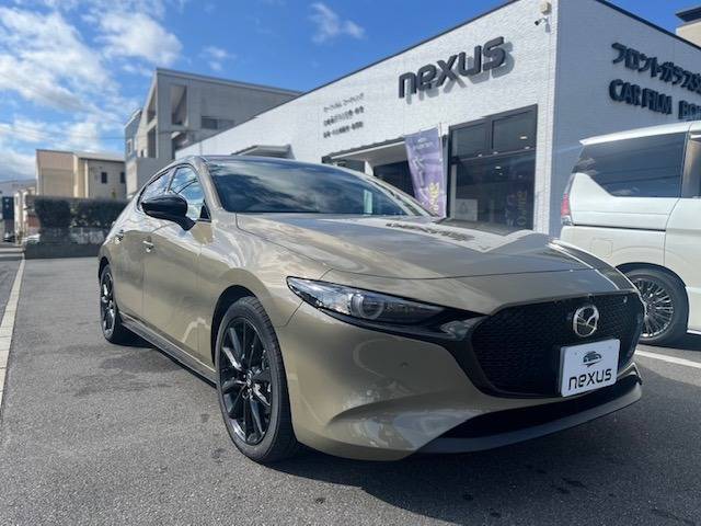 倉敷市のお客様にPPF+コーティング(ハイブリッド) MAZDA3