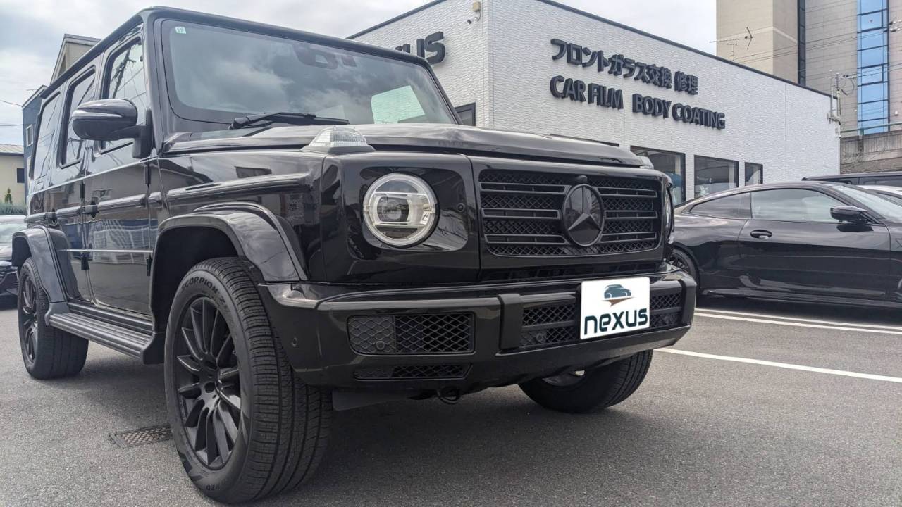 岡山市のお客様にカーフィルム(シルフィード7%) G400d