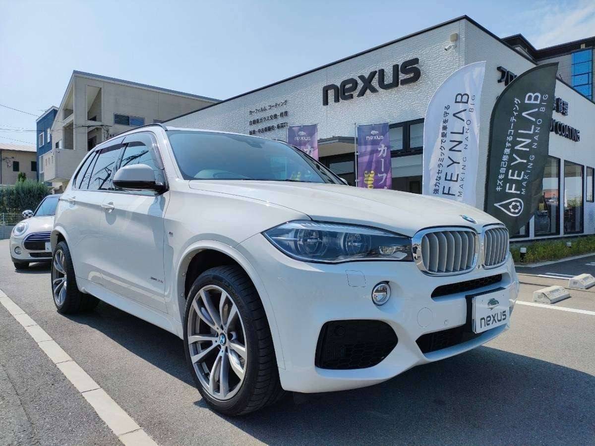 岡山市のお客様にカーフィルム(スモークフィルム) BMW X5