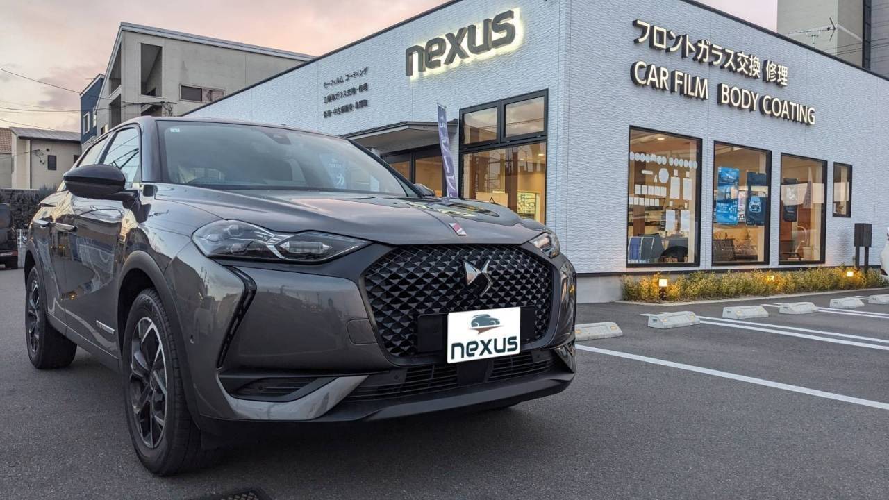 津山市のお客様にカーフィルム(スタンダード7%) DS3