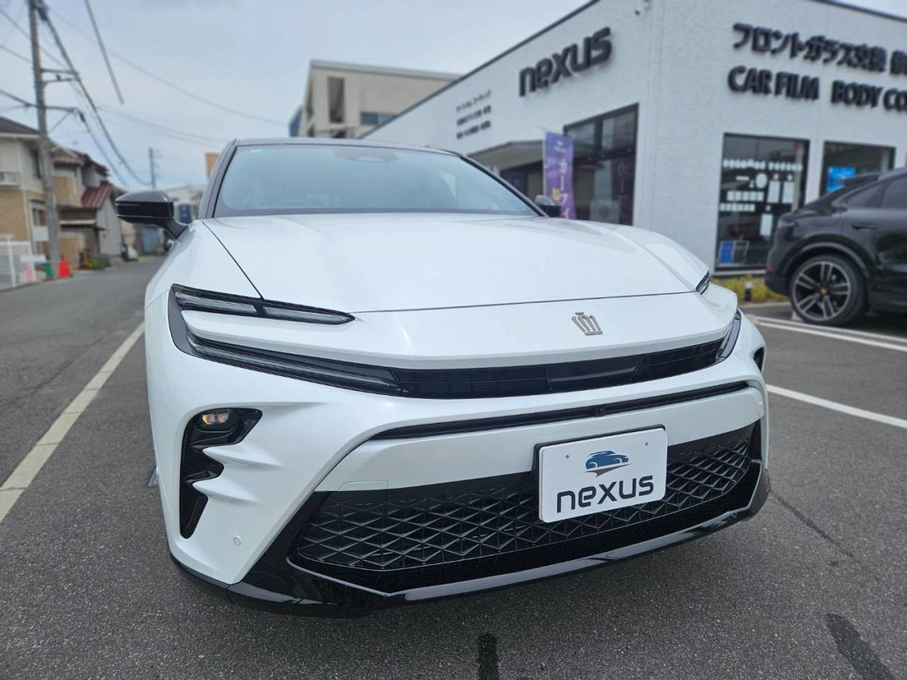 岡山市のお客様にコーティング(セラミックウルトラ) クラウンスポーツ